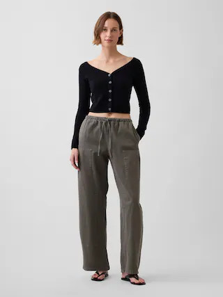 Easy Double-Knee Barrel Pants | Gap (US)