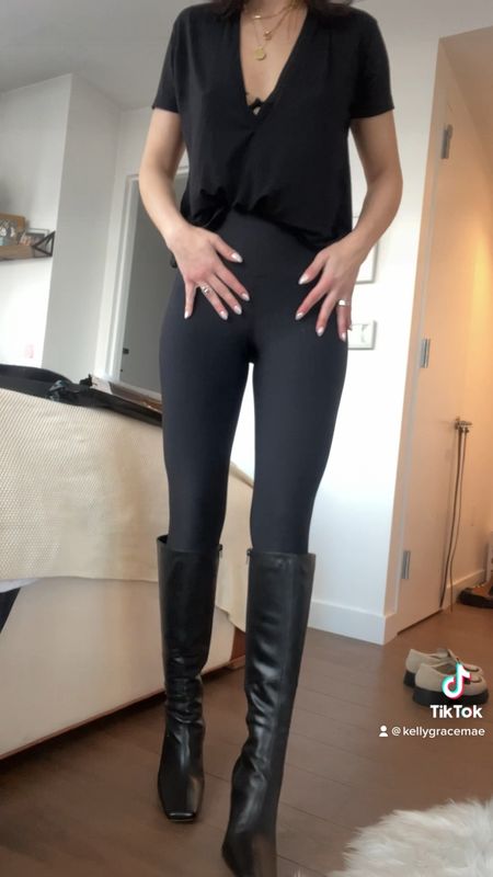 the most perfect black boots 🖤 true to size! 

#LTKFind #LTKshoecrush #LTKSeasonal