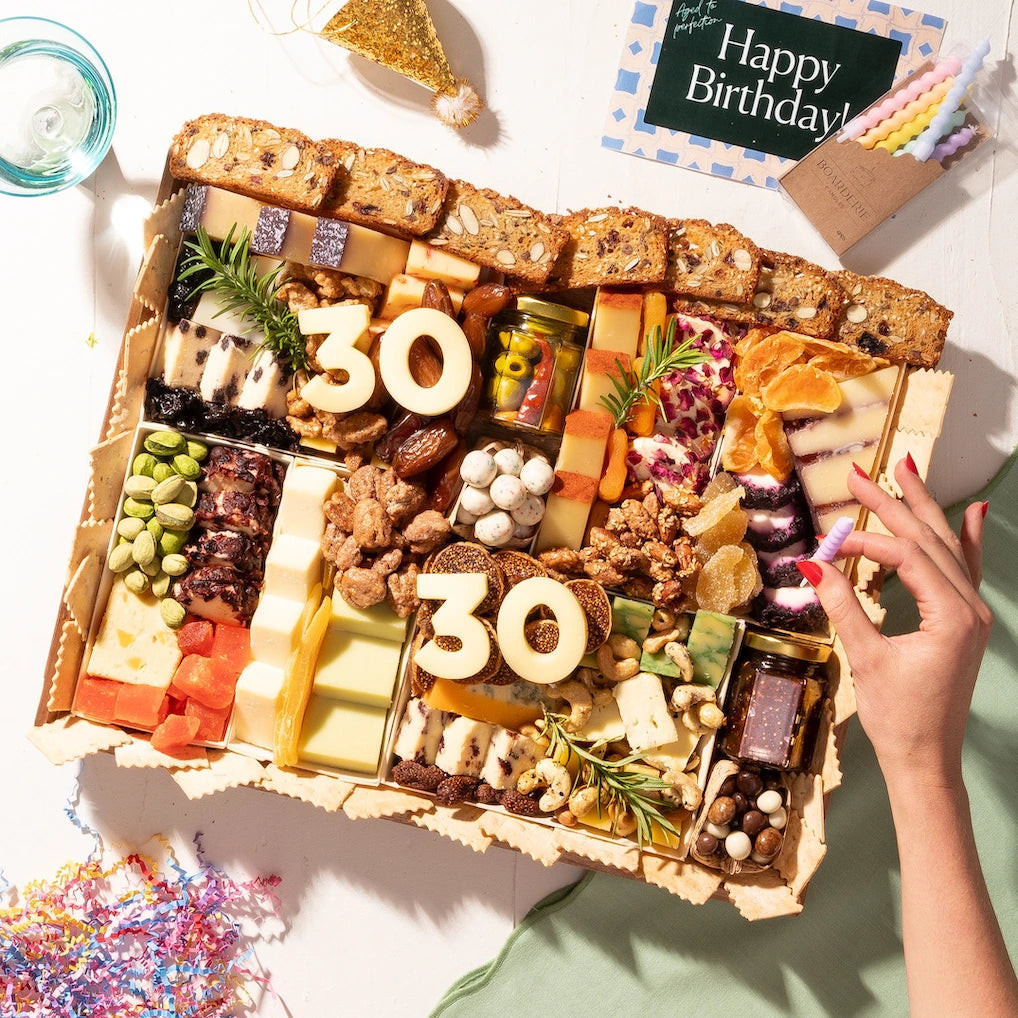 Birthday Large Cheese Board (No Meat) - E-Gift | Boarderie
