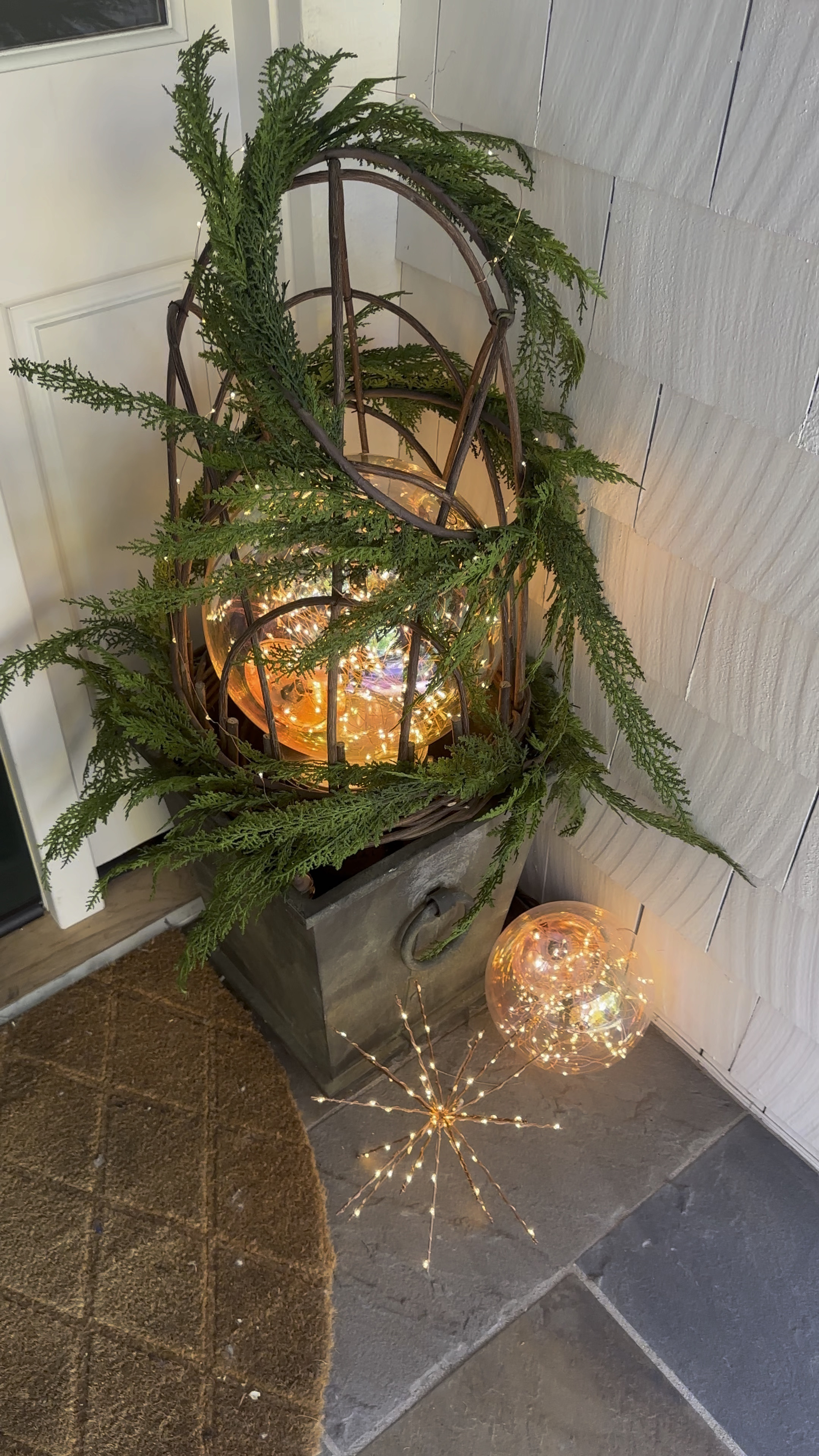 Use code modernglamhome30 for early access to 30% off everything here! Create this twinkling holiday porch look ⭐️ #shopterrain #terrainpartner

#LTKHoliday #LTKCyberWeek #LTKHome