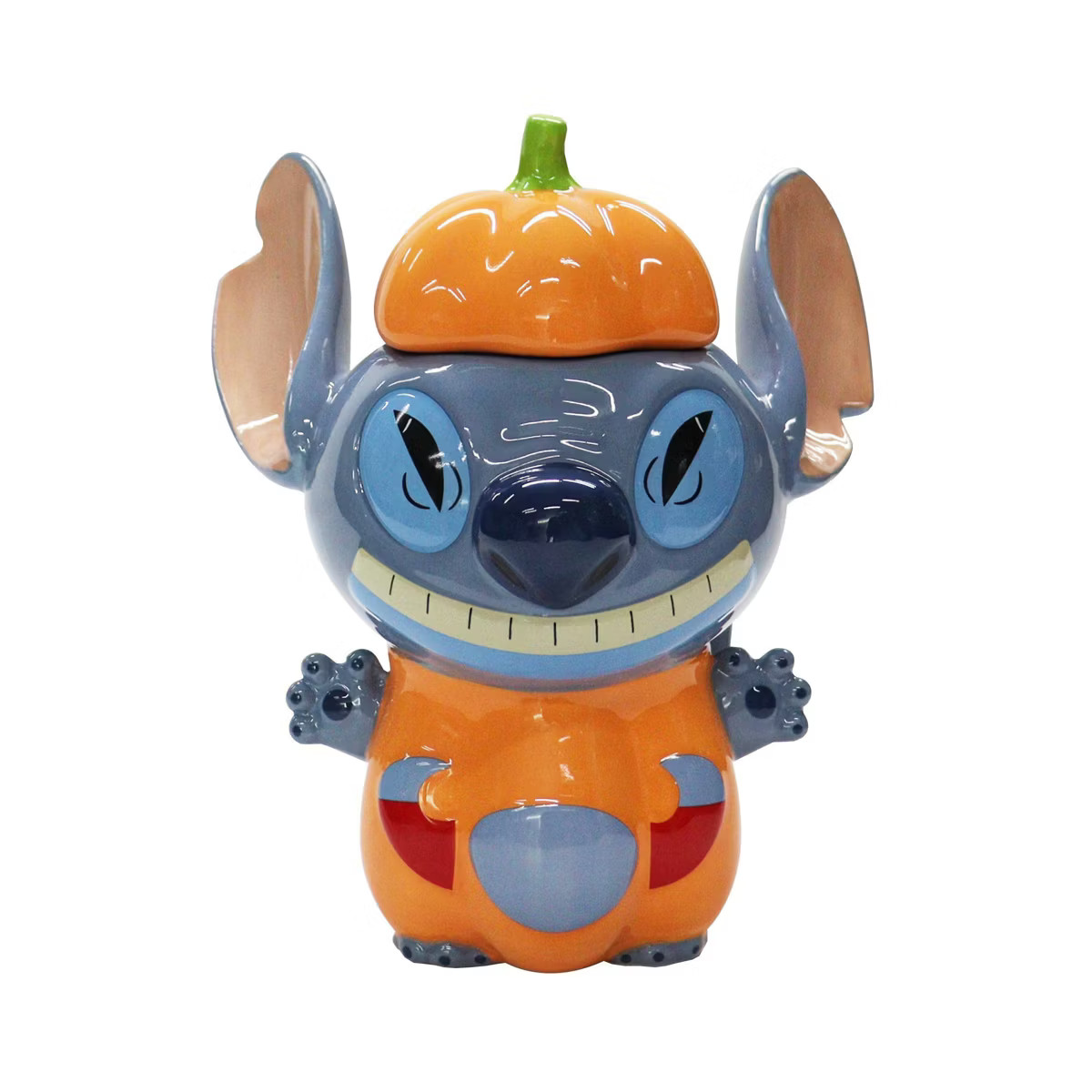 Disney 20oz Stitch Ceramic Mug Pumpkin Hat Lid | Target