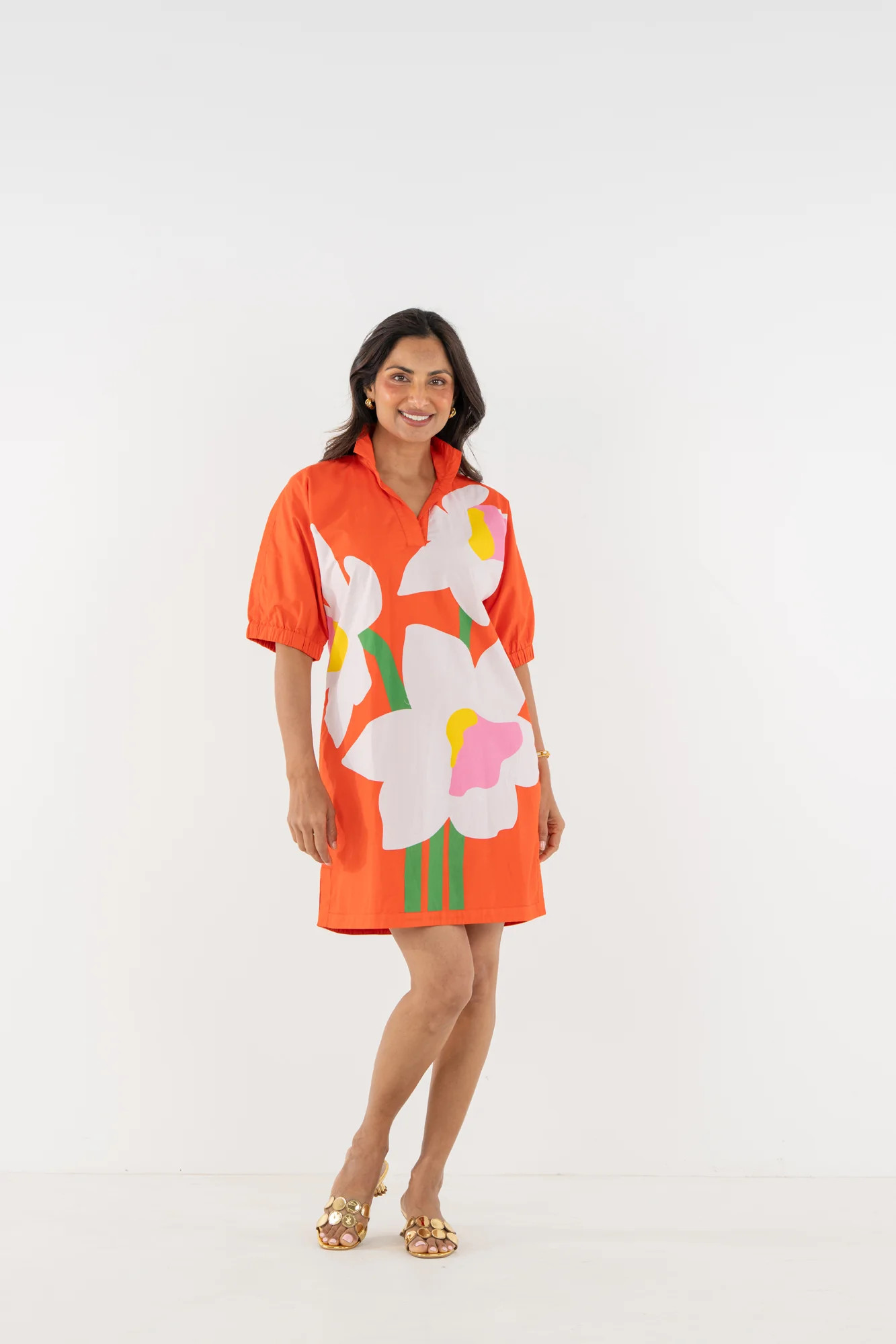 Poppy Dress in Marigold | Emily McCarthy