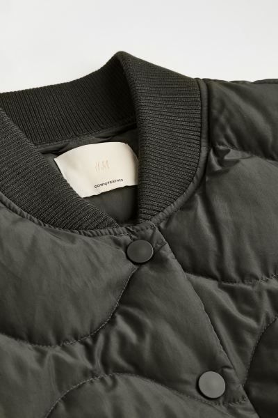 Drawstring-waist quilted coat | H&M (UK, MY, IN, SG, PH, TW, HK)