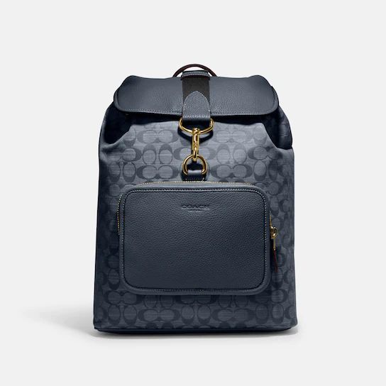 Sullivan Backpack In Signature Chambray | Coach Outlet