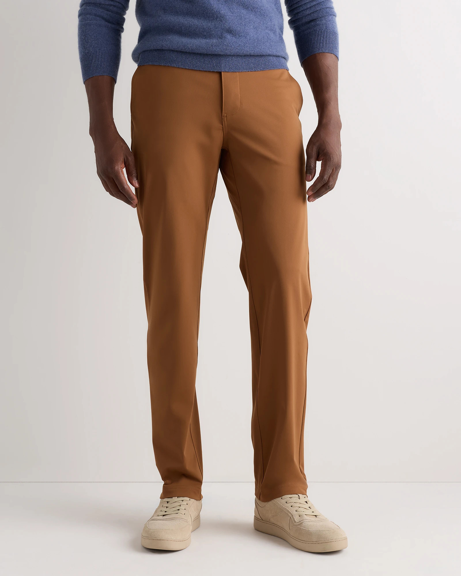 Quince | Men's ProTech Golf Pants in Sand Dune, Size 34X32, 100% Polyester | Quince