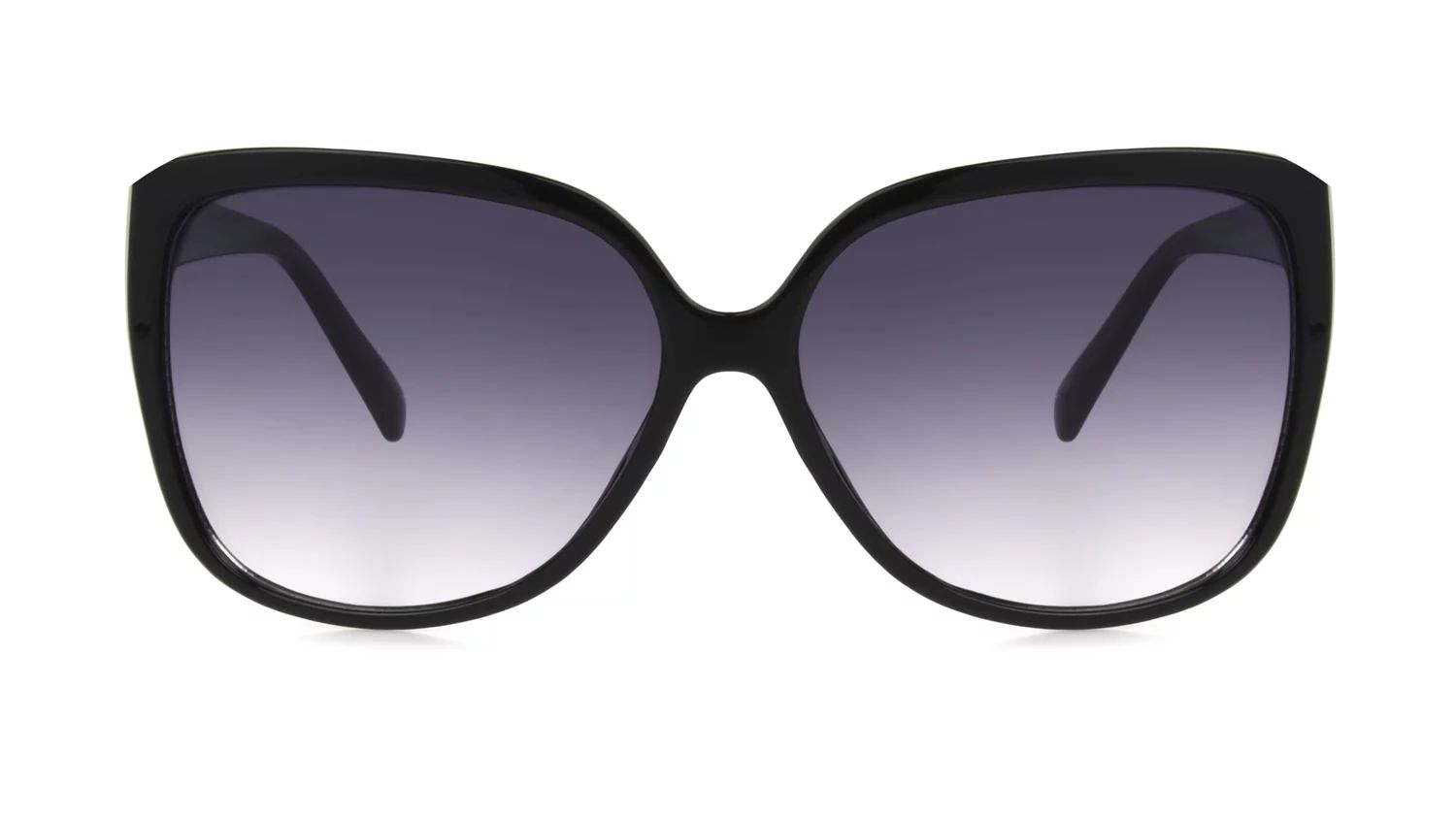 Sunsentials By Foster Grant Women's Butterfly Black Adult Sunglasses | Walmart (US)