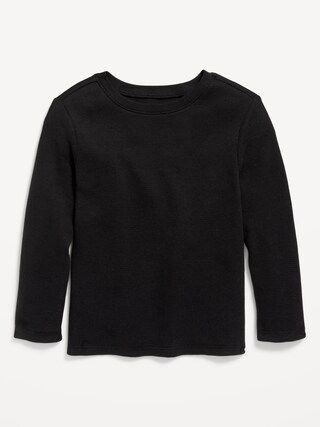 Unisex Long-Sleeve Thermal-Knit T-Shirt for Toddler | Old Navy (CA)