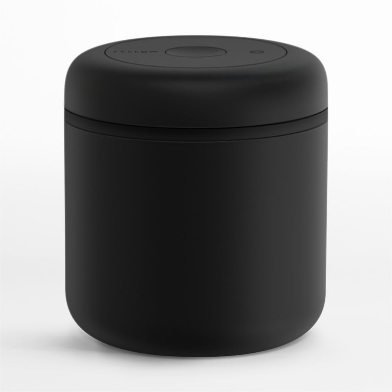 Fellow Atmos Medium Vacuum Canister in Matte Black + Reviews | Crate & Barrel | Crate & Barrel