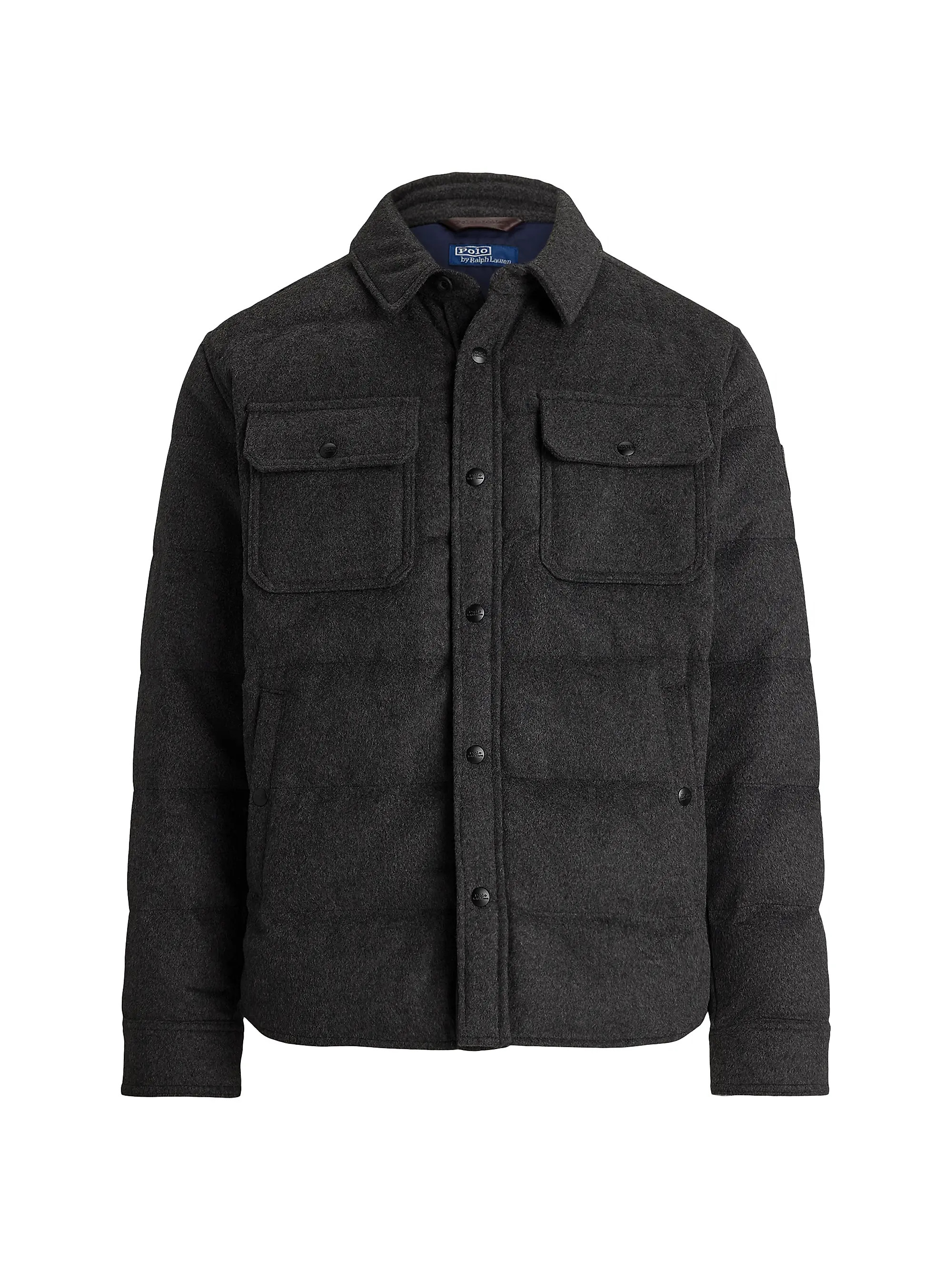 Quilted Wool-Blend Down Jacket | Saks Fifth Avenue