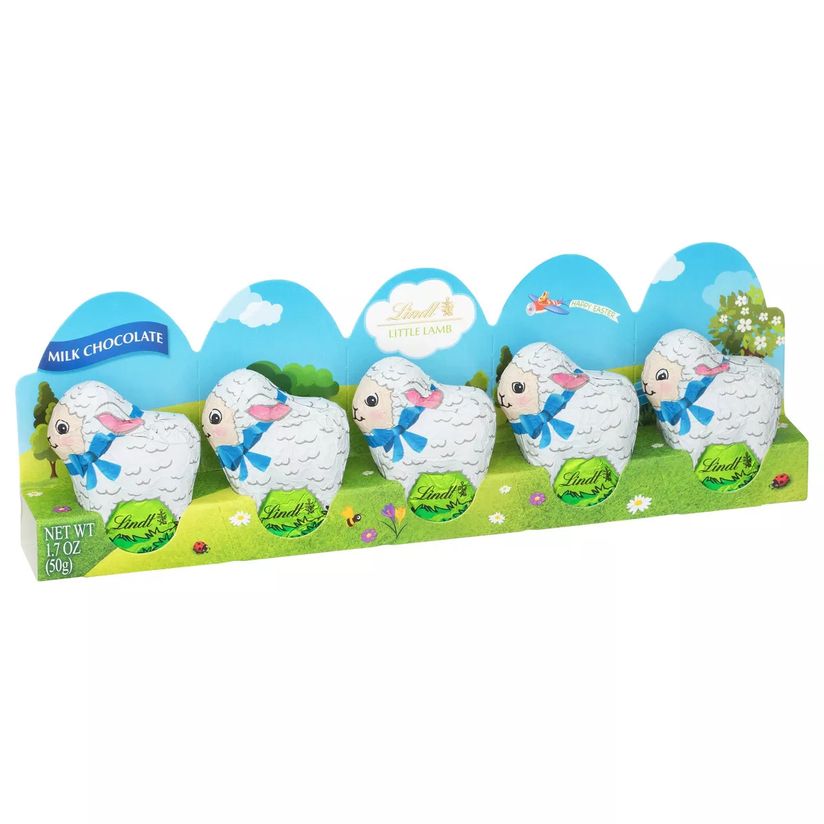 Lindt Easter Little Lambs Milk Chocolate Candy - 1.7oz/5ct | Target