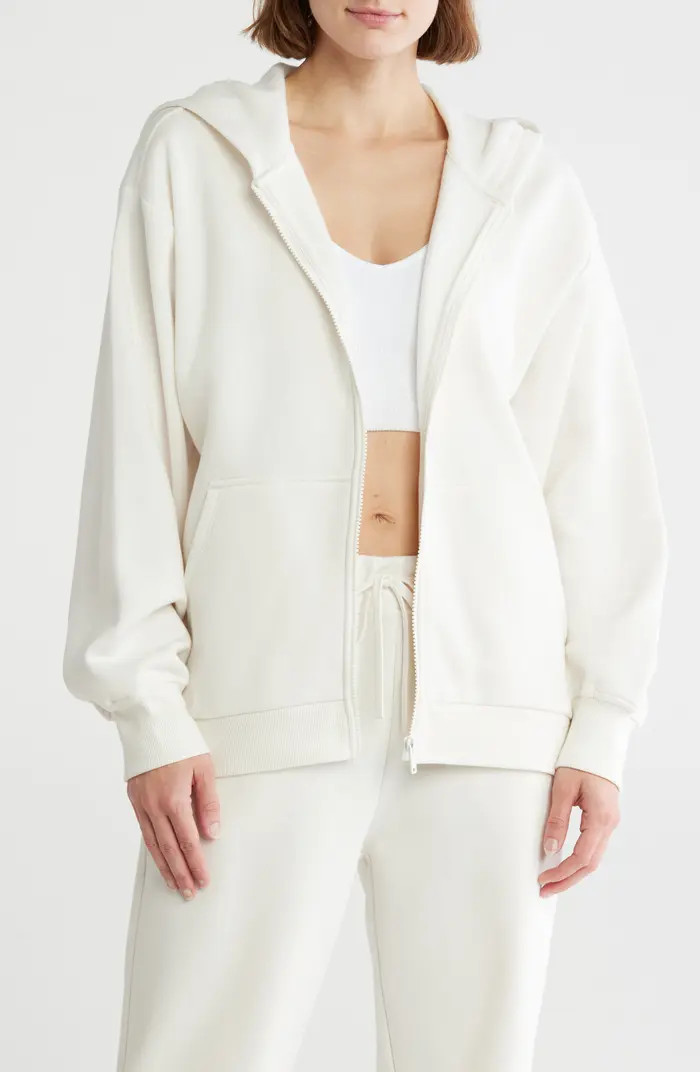 Z by Zella Feather Fleece Zip Hoodie | Nordstromrack | Nordstrom Rack
