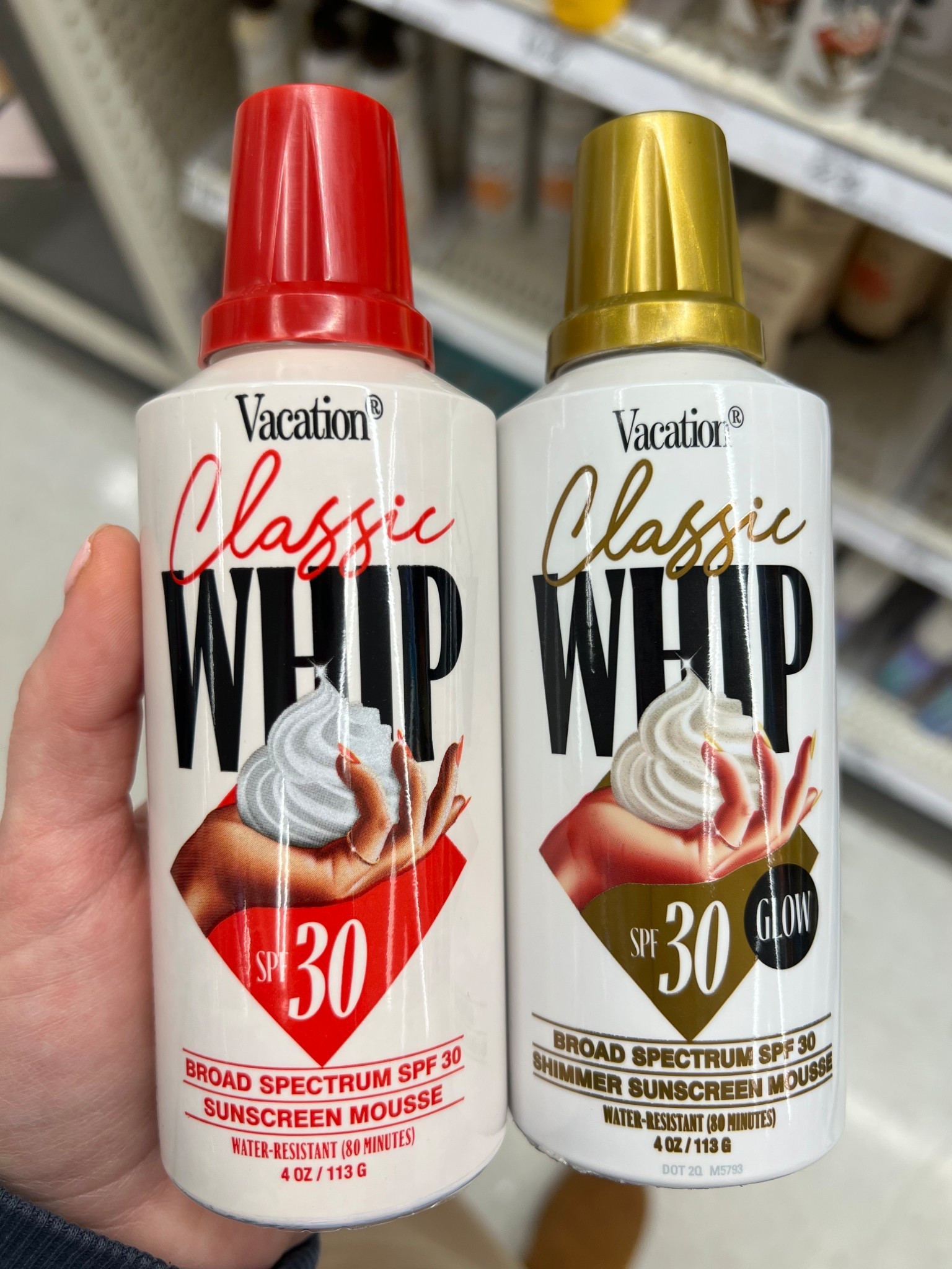 The best whipped sunscreen for summer!!!! Easy to apply and you can get it with or without shimmer 