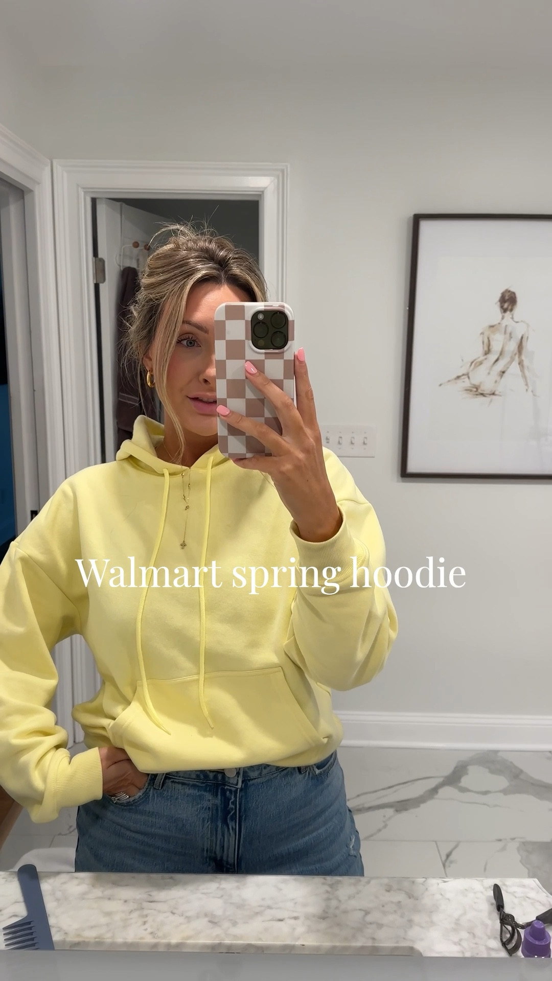 LINKED IT HERE 🫶🏻
buttery soft hoodie from Walmart 🌼

this is one of those easy everyday pieces that looks simple but feels so good on. the material is super soft and lightweight and honestly feels way more expensive than it is.

perfect for spring outfits, casual days, errands, sports mom outfit , or travel.

walmart hoodie, walmart fashion finds, affordable spring outfits, comfortable everyday outfits, casual spring outfit ideas, walmart clothing finds, soft hoodie outfit, everyday casual style, affordable fashion finds, comfortable spring clothing



#LTKMidsize #LTKootd #LTKSeasonal