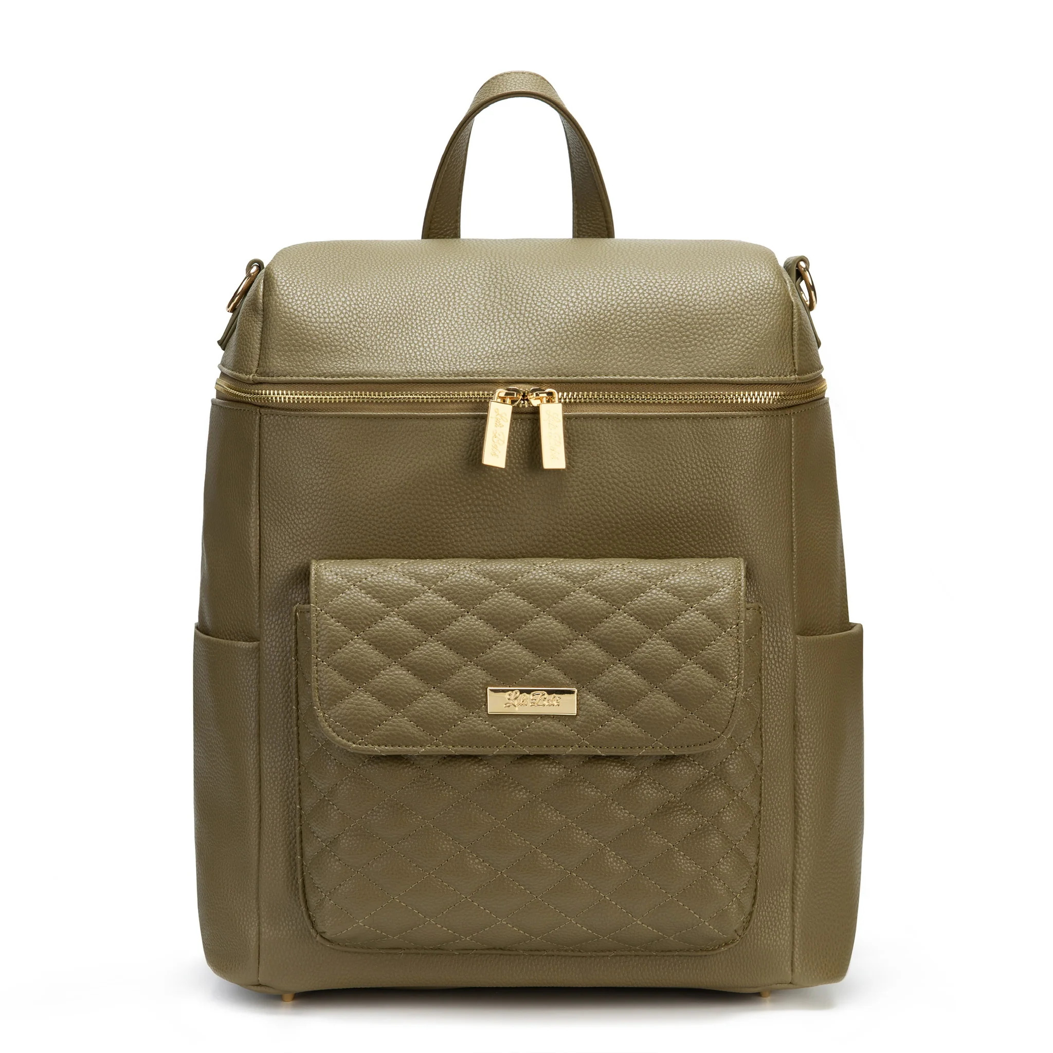 Monaco Diaper Bag | Olive Green | Luli Bebé