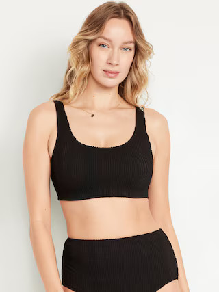 Ribbed Swim Top | Old Navy (US)