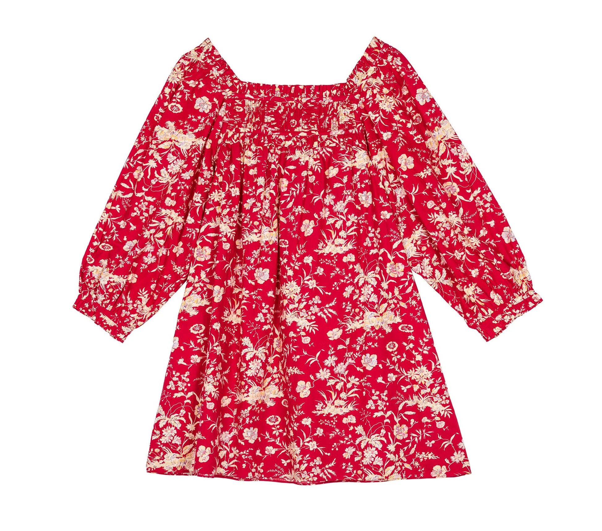 Acton Dress - Oak Bluffs Floral | DÔEN | DOEN