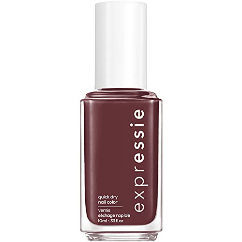 essie Expressie Nail Polish, Quick-Dry Plum Purple Nail Polish, Vegan, Scoot Scoot, 0.33 fl oz | Amazon (US)
