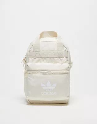 adidas Originals micro 2.0 mini backpack in white | ASOS (Global)