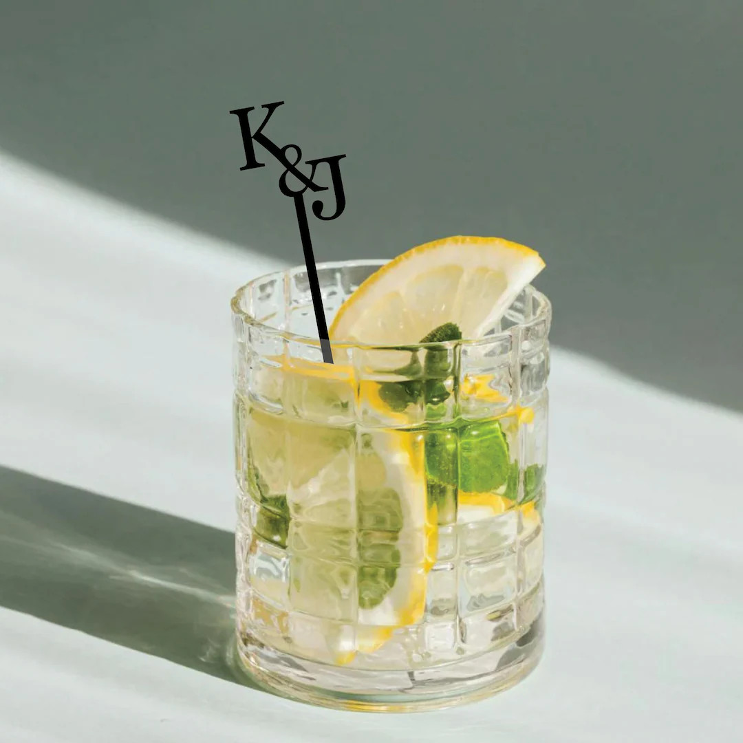 Personalized Drink Stirrers | Custom Cocktail Stir Sticks for Weddings, Parties, & Special Events... | Etsy (US)