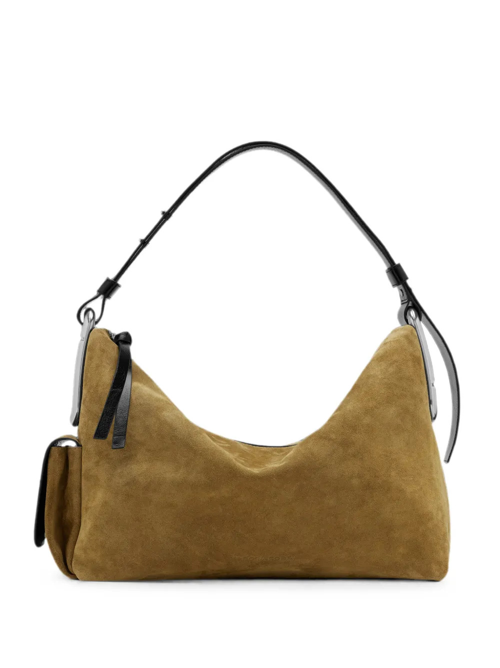 Marc Jacobs Scene large shoulder bag in suede - Neutrals | Farfetch Global