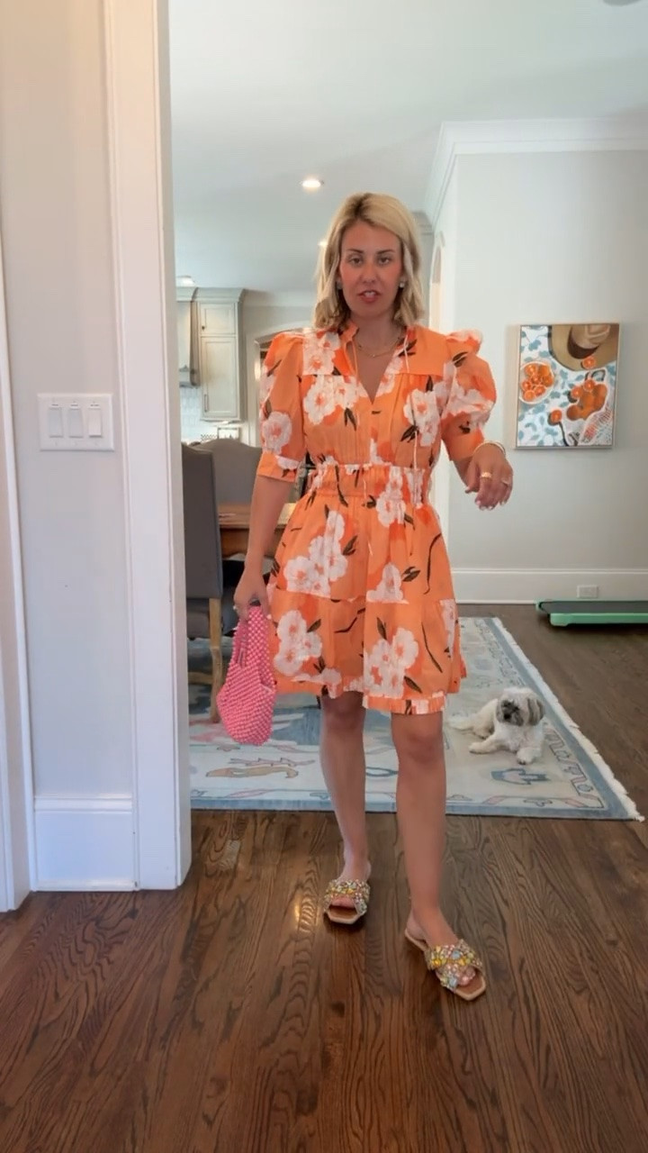 Oh orange & pink please! Gorgeous closet keepers!! I’m wearing a small &  7 sandals (I size 1 down)

* Use Catherine20 at A+B

#LTKOver40 #LTKSeasonal #LTKdayinmylife