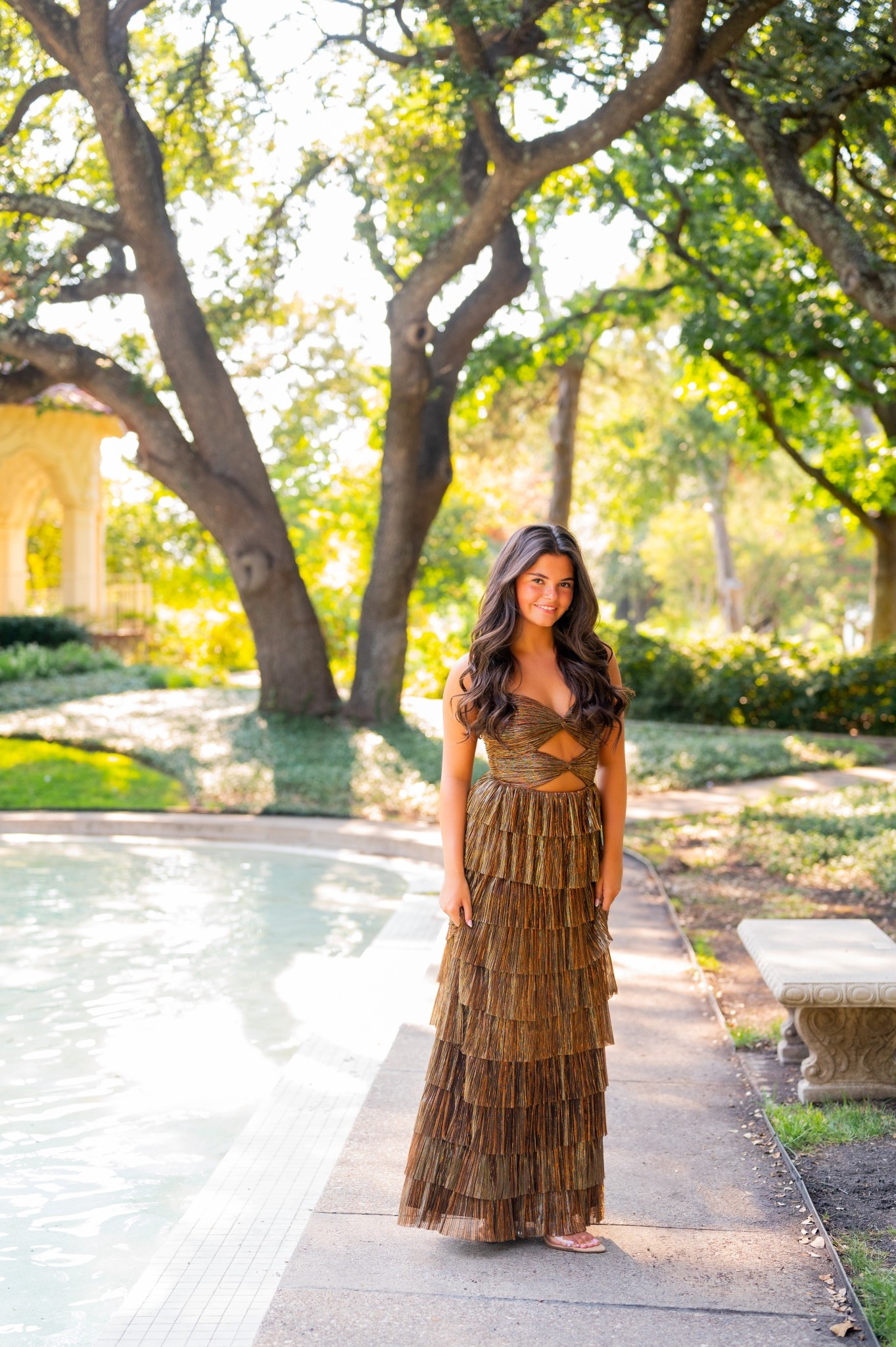 Gorgeous copper dress inspo, perfect for summer to fall.  #LTKseniors

#LTKU