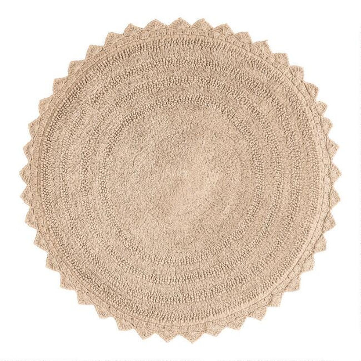 Redondo Round Cotton Bath Mat | World Market