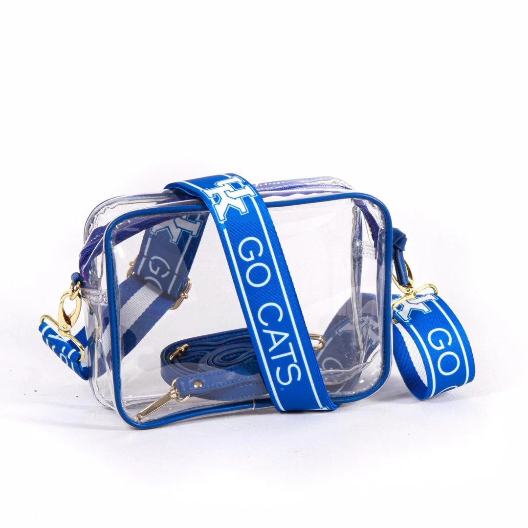 KENTUCKY Licensed Go Cats Game Day Clear Purse Adjustable Strap Back to School Stadium Approved G... | Etsy (US)