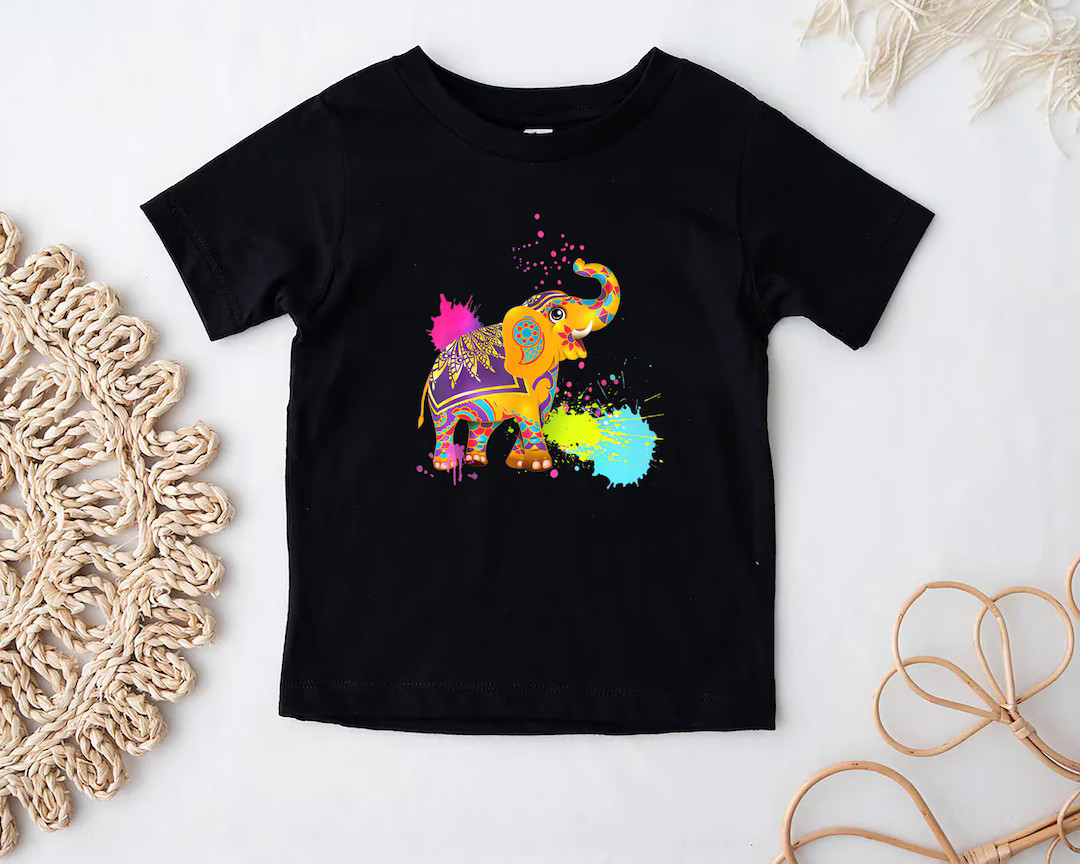 Happy Holi T-shirt, Holi Festival Shirt, Holi Hai Shirt, Hindu Holi Festival Shirt, Hindu Festiva... | Etsy (US)