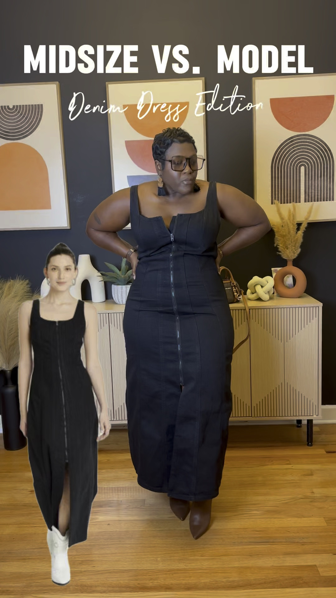 Just in case you were wondering if this dress works for mid sized girlies… it does. 

#LTKMidsize #LTKVideo #LTKStyleTip