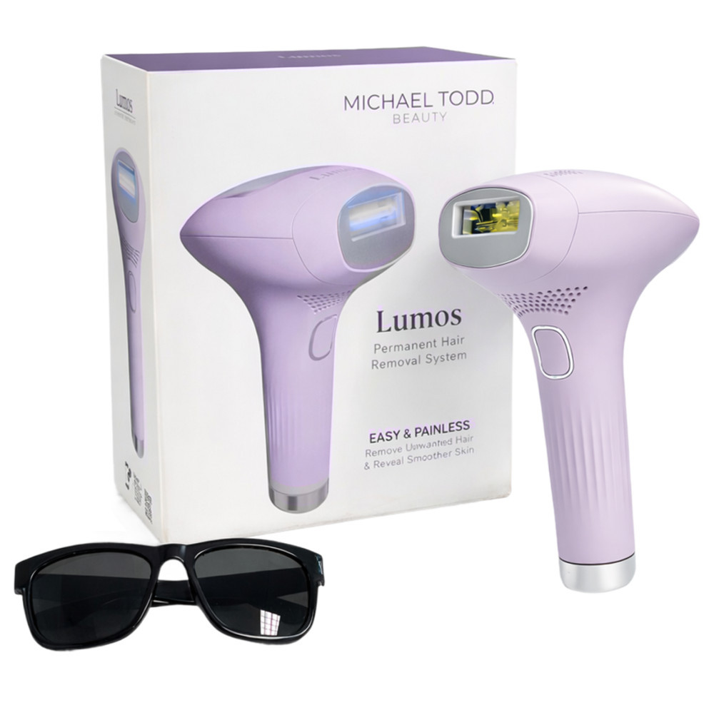 Michael Todd Beauty Lumos IPL FDA-cleared ice cooling hair removal device with 999,999 flashes - Lavender | Ulta