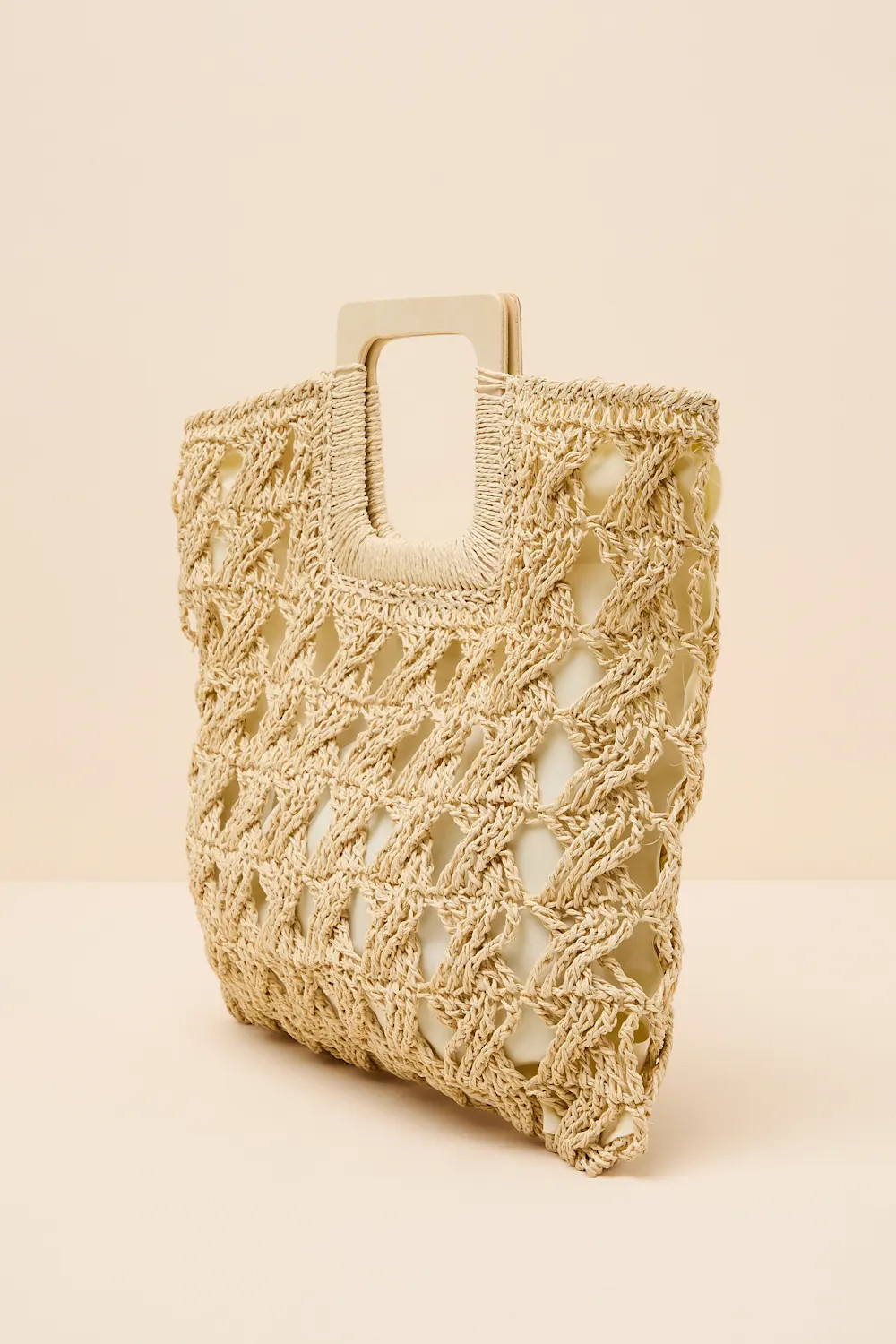 Kenley Beige Raffia Tote Bag | Lulus
