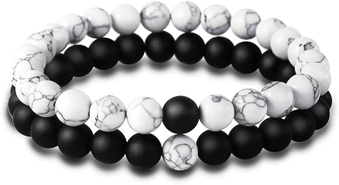 8mm Natural Hematite Obsidian Tiger's Eye Bracelet Energy Bracelet For Men and Women | Amazon (US)