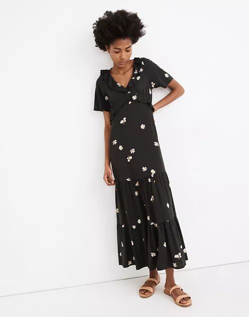 Ruffled Tiered Maxi Dress in Lazy Daisies | Madewell