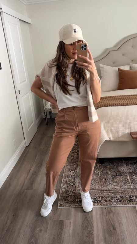 The gems you find when you clean out your. Closet! Linked similar styles in the pants .  Wearing a size 4
Also if you’re on the hunt for a good quality tee with stretch , not  through and is comfortable do yourself a favor and get this one I’m wearing ! You can thank me later 🤌🏻


#LTKover40 #LTKstyletip #LTKU