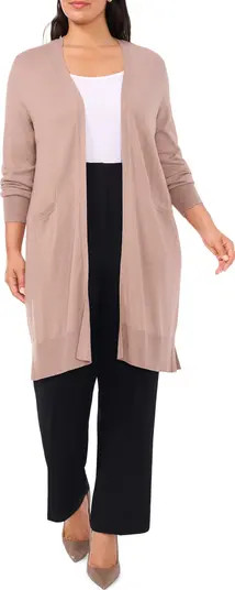 Halogen® Open Front Longline Cardigan | Nordstrom | Nordstrom