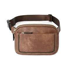 CLUCI Fanny Pack for Women Men Fashion Belt Bag Vegan Leather Waist Bag Crossbody with Adjustable... | Amazon (US)
