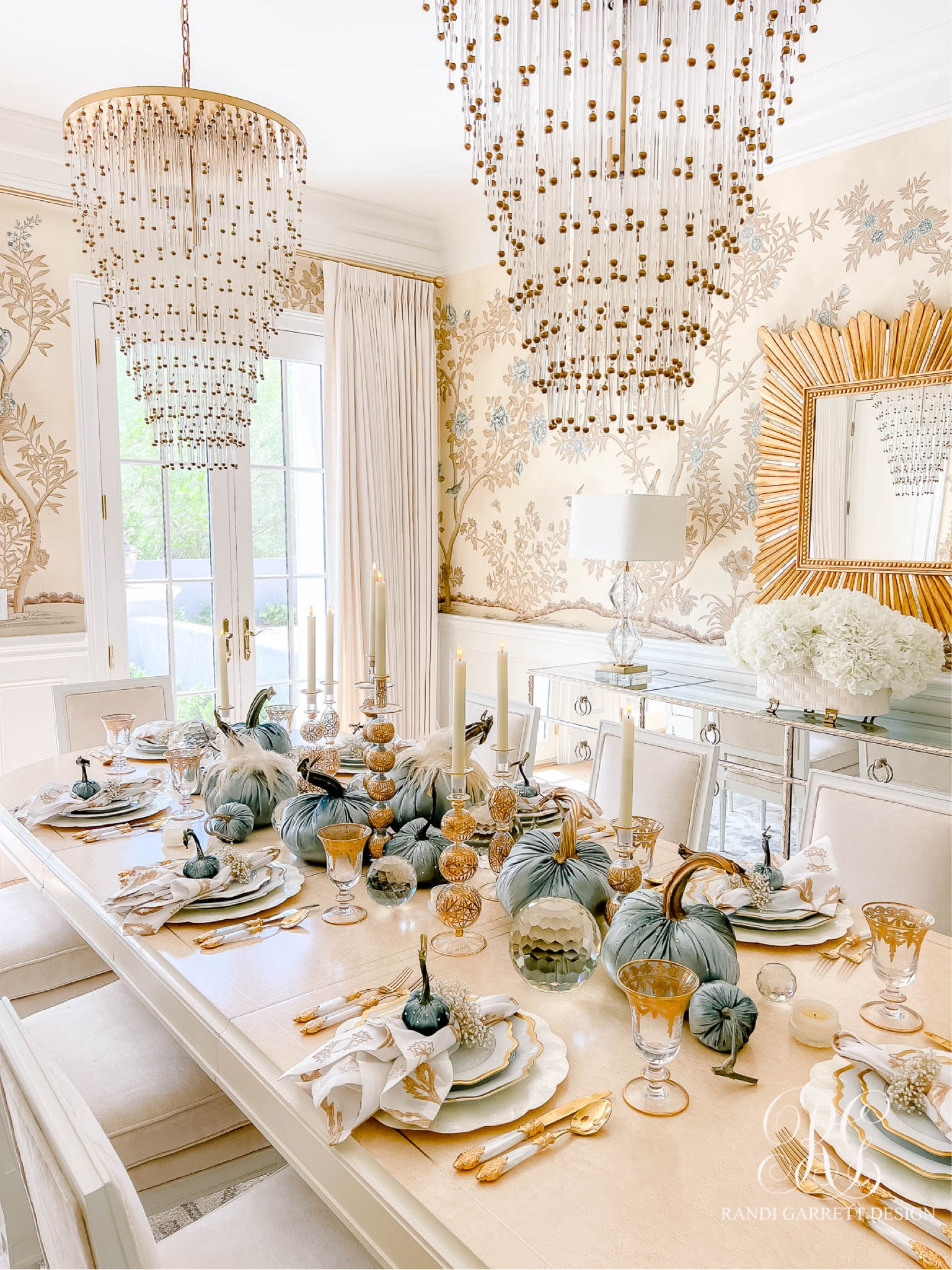 Fall table featuring my favorite dishes and flatware. Everything can be used year round except the velvet pumpkins. 

#LTKHome #LTKSeasonal #LTKStyleTip