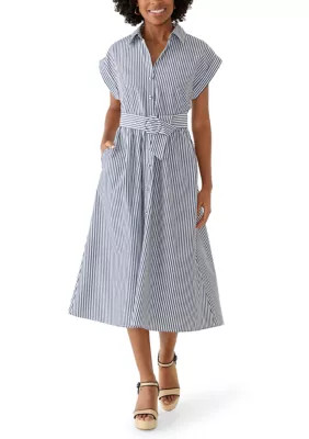 Women's Striped Shirtdress | Belk