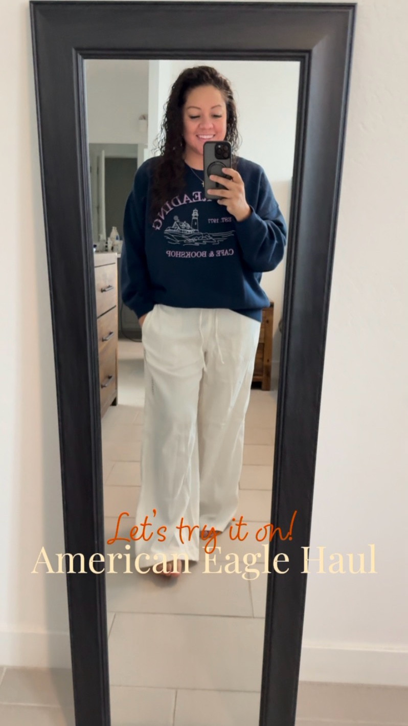 American Eagle haul! 
Trying on some new pieces for our next trip! 



#LTKdayinmylife #LTKmomlife