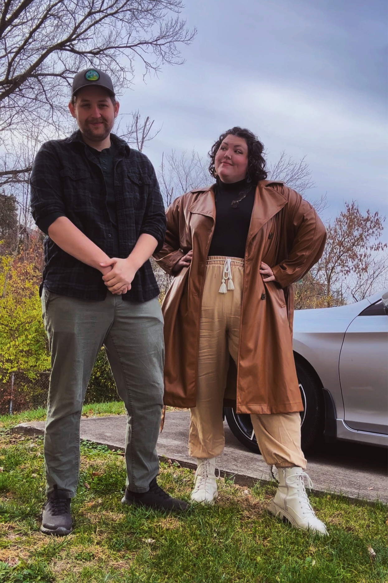 Plus Size Winter Outfit Inspo: turtleneck- Walmart, trench coat- target, joggers- secondhand, boots- Walmart

#LTKmidsize #LTKstyletip #LTKplussize