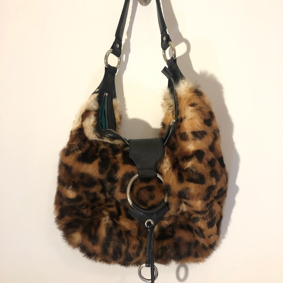 Isabella Fiore fur purse | Poshmark