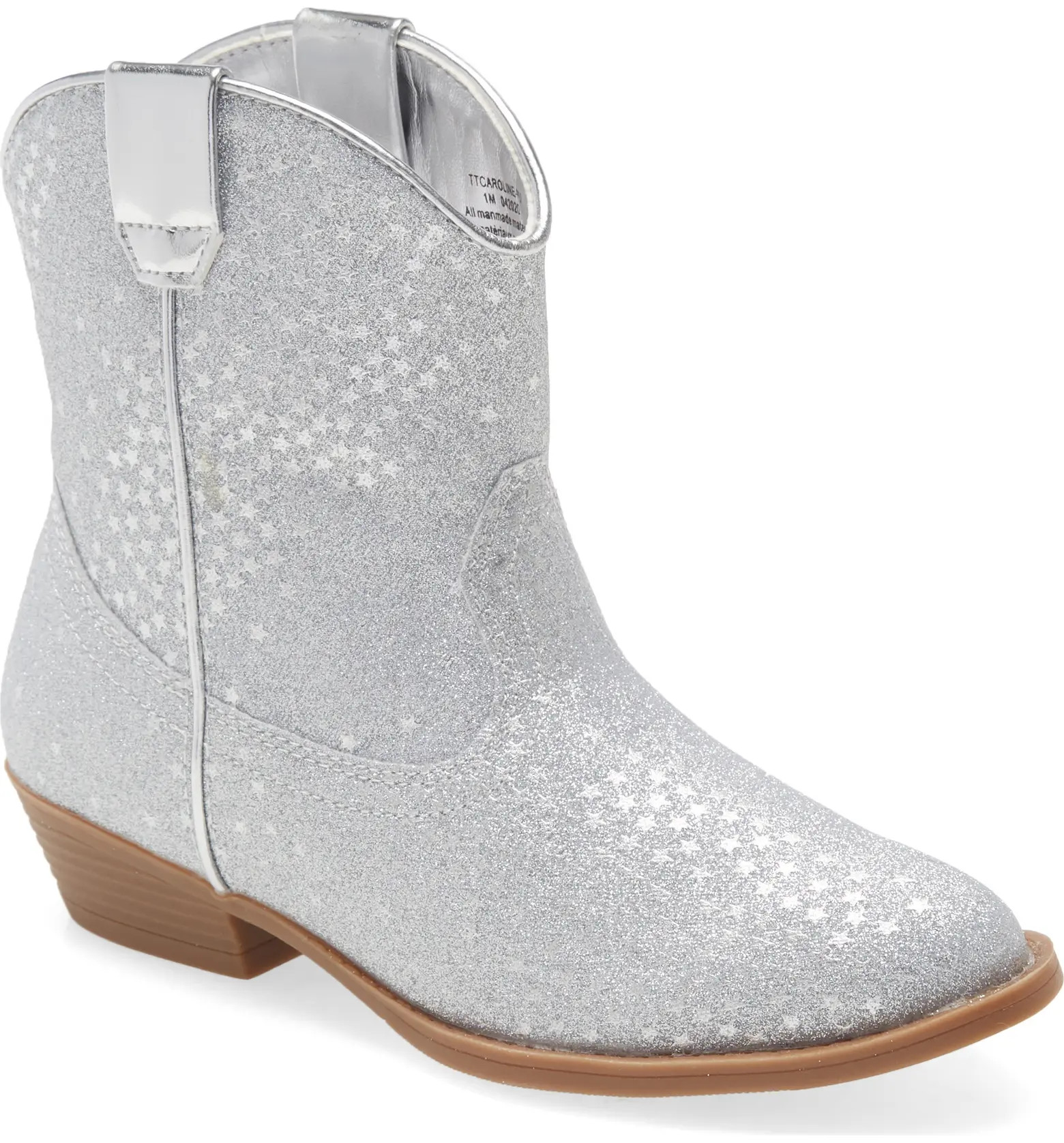 Glitter Western Bootie | Nordstrom