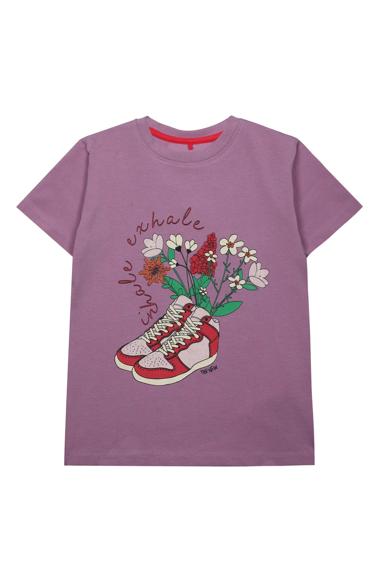 THE NEW Kids' Jessica Organic Cotton Graphic T-Shirt | Nordstrom | Nordstrom