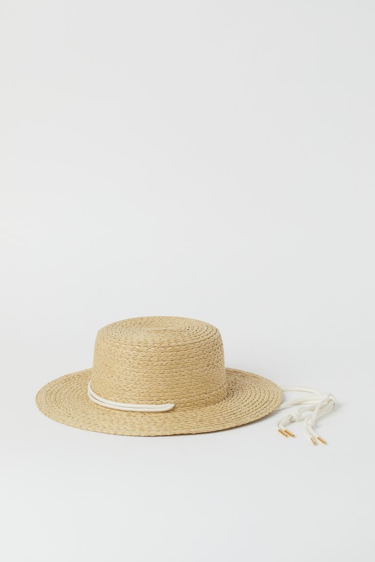 Chin-strap Straw Hat | H&M (US)