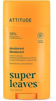 ATTITUDE Aluminum Free Deodorant, Natural Origin Ingredients, EWG Verified, Odor Control With Bak... | Amazon (US)
