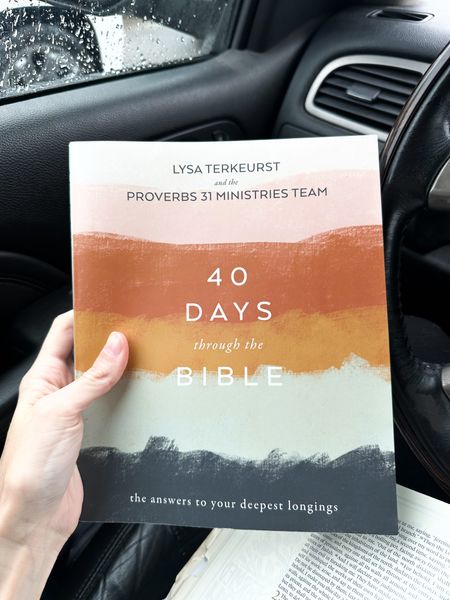 40 days through the Bible 

#LTKhome #LTKfamily