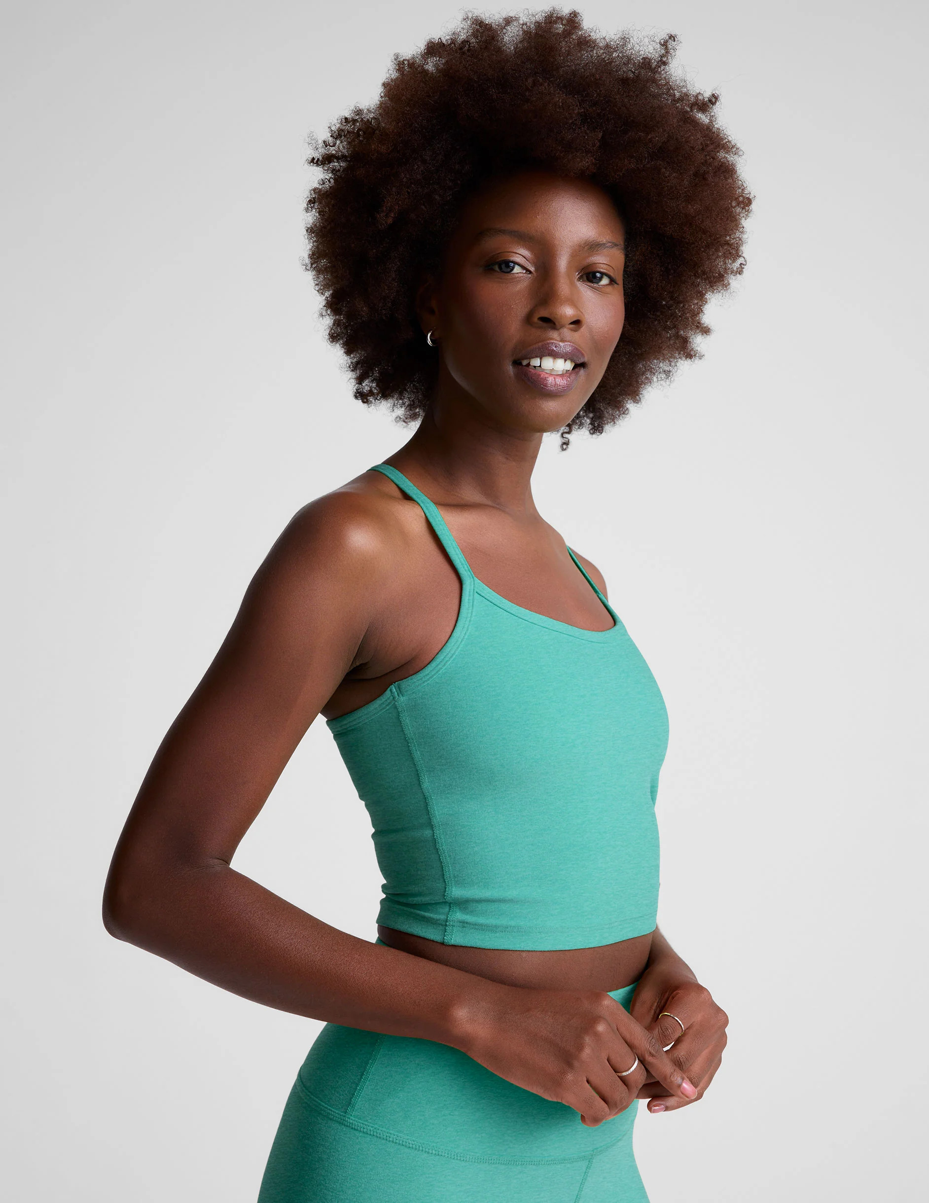 Spacedye Slim Racerback Cropped Tank | Beyond Yoga | Beyond Yoga