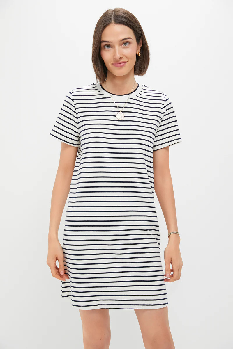 Blue Stripe Aimee Mini Dress | Tuckernuck (US)