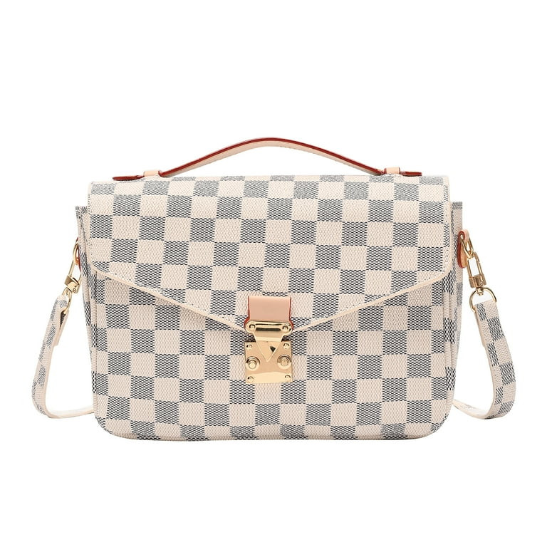 Dashing Gaza Checkered Cross Body Bag - Womens Purse Checkered Evening Bag Ladies Shoulder Bags -... | Walmart (US)